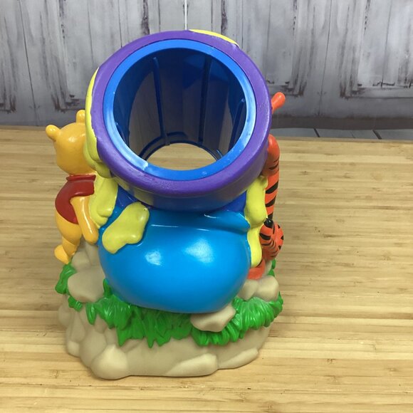 Vintage Disney Winnie the Pooh & Tigger Too Honey Pot Paper Cup Holder Dispense - Picture 3 of 10